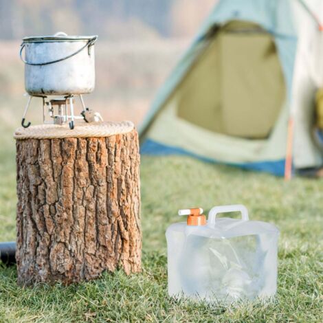 Réservoir D'eau Portable Pliable PVC – Bleu – Grande Capacité – Pour Camping Et Agriculture