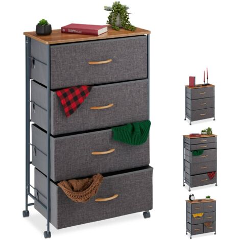 Commode à roulettes