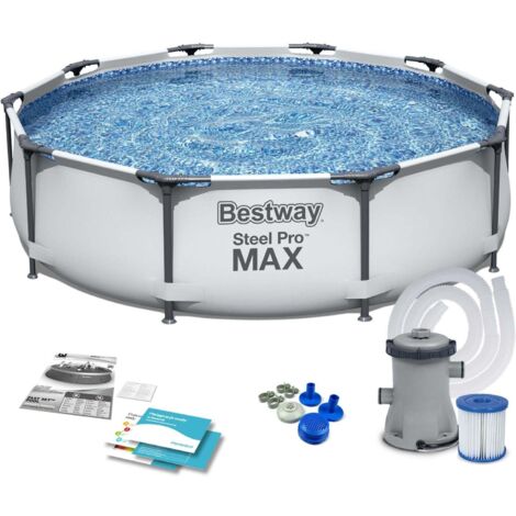 Frame garden pool 305 x 76 cm 9 in 1 bestway 56408