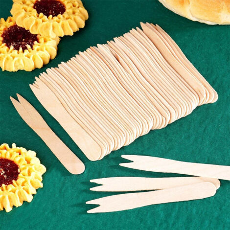 Fourchettes à frites en bois 