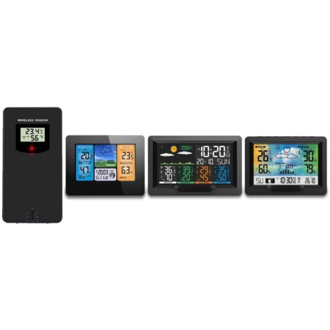 Capteur Température/humidité étanche IPX4 - Portée 60 M, Compatible Station Météo, Pour Intérieur/extérieur