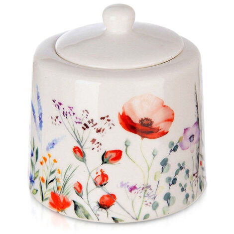 Sucrier en porcelaine blanche maki 320 ml (1/4)