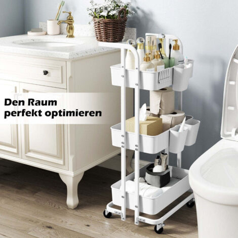 Chariot de service vintage blanc | Selency