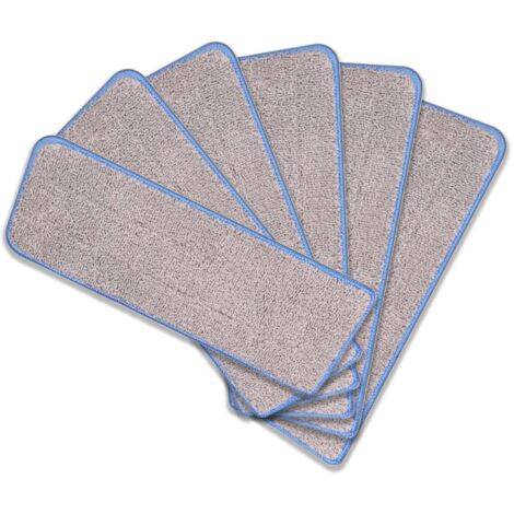 Cenocco cc mopm6 ensemble de 6 tampons de rechange pour vadrouille en microfibre lavables (1/5)