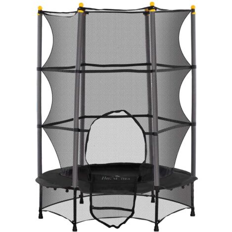 Trampoline EXIT Elegant ø366cm avec filet de sécurité Economy - noir