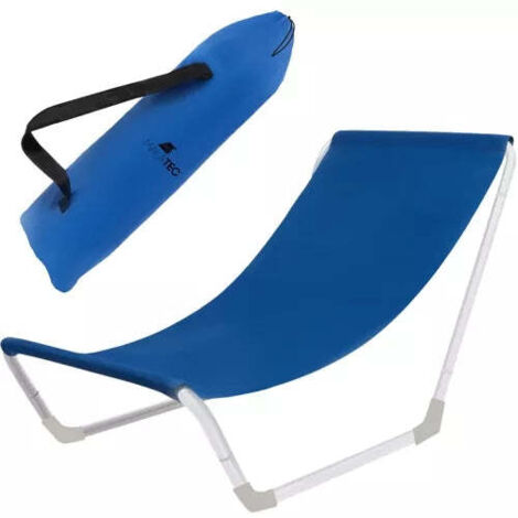Chaise Longue De Plage Pliable Ansobea - 2 Pièces, Dossier Réglable 5 Positions, Sac De Transport Inclus, Gris