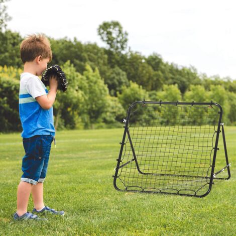 Rebondisseur de football réglable 96x80x96 cm - acier et PE Rebondisseur de football réglable 96x80x96 cm - acier et PE