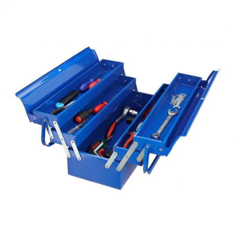 Boîte à outils vide bleue (1/5)