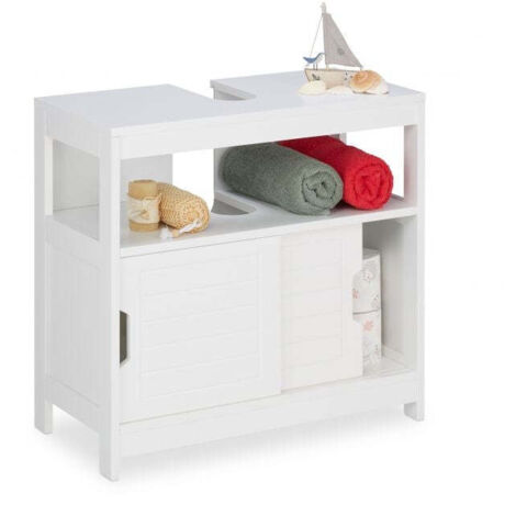 Meuble vasque blanc (1/5)