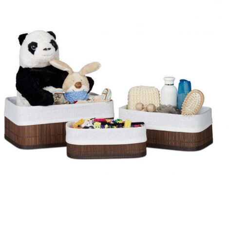 Panier De Rangement Salle De Bains 4L, Bleu Artic, 5Five