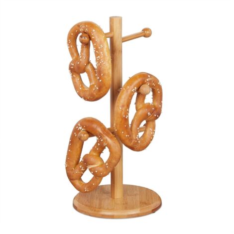 Support à bretzels en bambou (1/5)