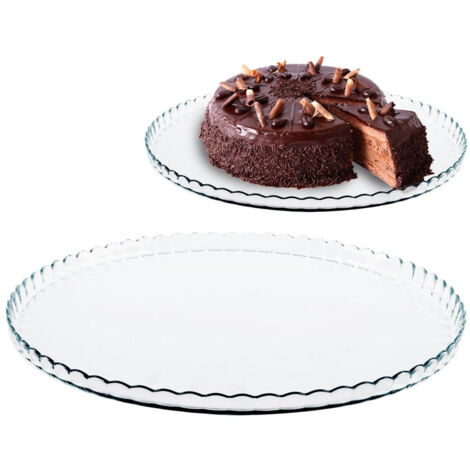 Présentoir à gâteaux en verre 32 cm (1/5)