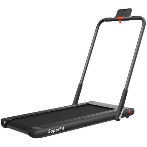 Tapis de course pliable 2 en 1/tapis roulant électrique motorisé 1-12