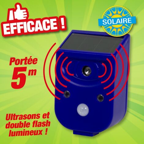Genius ideas cloture sonique - repulsif solaire universel (1/4)