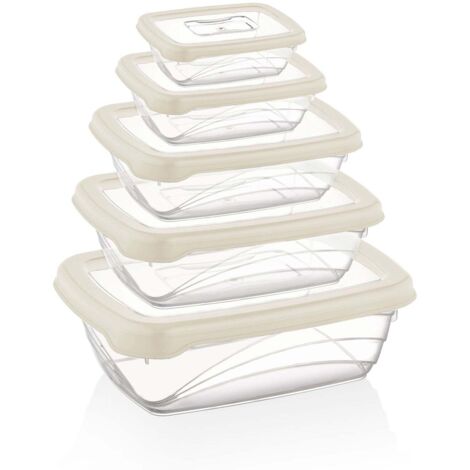 Herzberg 5 pieces bio saver box set ivoire (1/5)