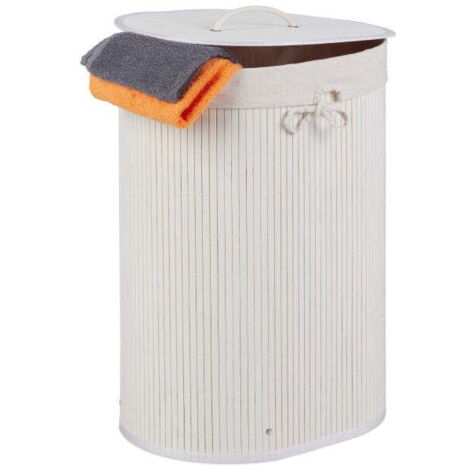Panier à Linge PAFEN 40L Ovale Vert - Solide, Imperméable Avec Poignées - Neuf