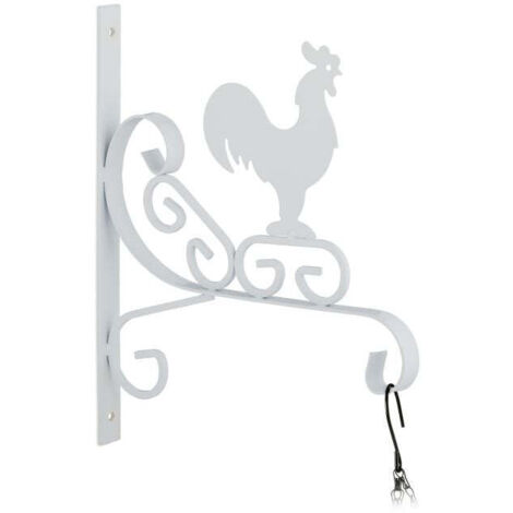 Support de panier suspendu avec coq (1/5)