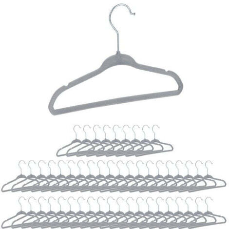 Lot De 10 Cintres Enfant Métal Nuage Vert Menthe 30cm - Organisation Garde-Robe