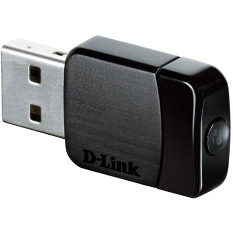 Adaptateur reseau mini ac d link ac580 usb 20 - noir (1/3)