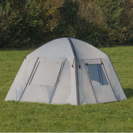 Paroi laterale avec fenetre pour tente de fete gonflable (1/5)