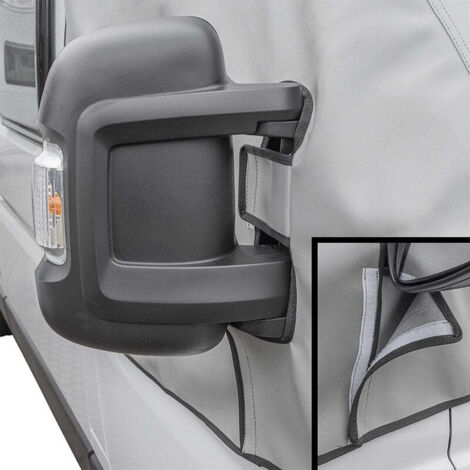 Housse Pare-Brise Thermique Externe Argentée Fiat Ducato X250/290, Peugeot Boxer, Citroën Jumper 2006-2025 - Anti-Givre, Soleil, Neige & Poussière