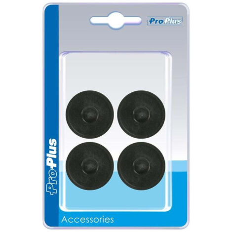 Pied a pointes pour poteau de tente 25 mm 4 pieces sous blister (1/5)