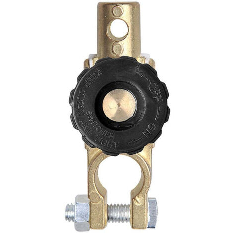 Pince de cosse de batterie - 175 mm avec sectionneur (1/5)