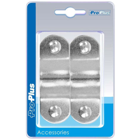 Pince pour mât de tente double 25-28mm 2 pièces sous blister (1/5)