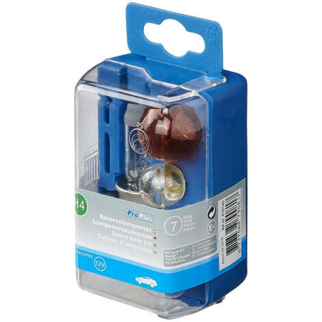 Kit ampoule de rechange h4 7 pieces 21w ambre (1/4)