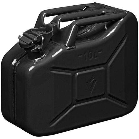 Jerrican 10l metal noir homologue un - tuvgs (1/4)