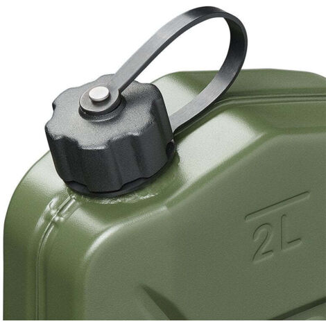 Jerrican 2L métal vert homologué UN