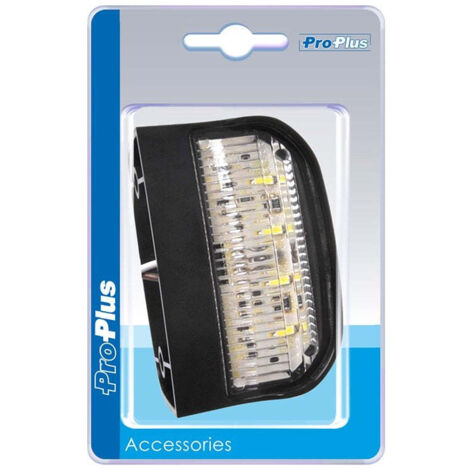 Lampe de plaque dimmatriculation 1224v 70x42mm led sous blister (1/5)