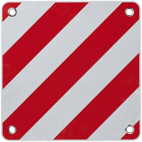 ProPlus 361228 Panneau Avertissement Chargement 50x50 Cm Avec Réflecteurs - Rouge Et Blanc