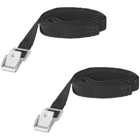 Sangles darrimage avec boucle en metal 18 x 150 cm - lot de 2 pieces (1/5)