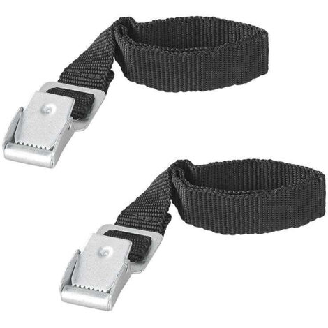 Sangles darrimage avec boucle en metal 18mm 30cm - lot de 2 pieces (1/6)