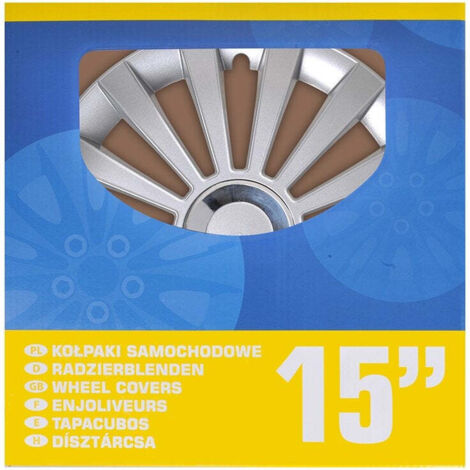 Jeu d'enjoliveurs Meridian 15 pouces 4 pièces dans une boîte de présentation (1/5)