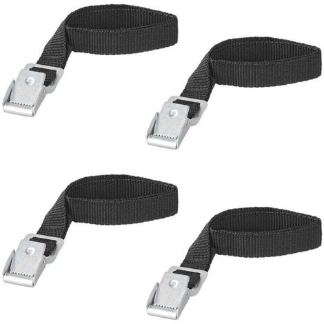 Sangles darrimage avec boucle en metal 18mm 40cm - lot de 4 pieces