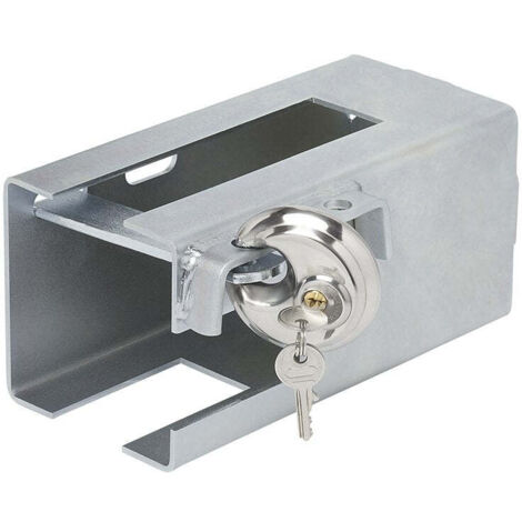 Verrou d'accouplement avec serrure 110x110 mm 341325S ProPlus (1/5)