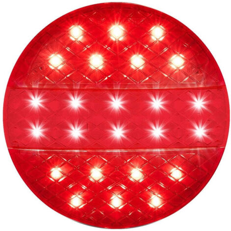 Feu arrière 12/24V 3 fonctions 140mm STF LED (1/5)