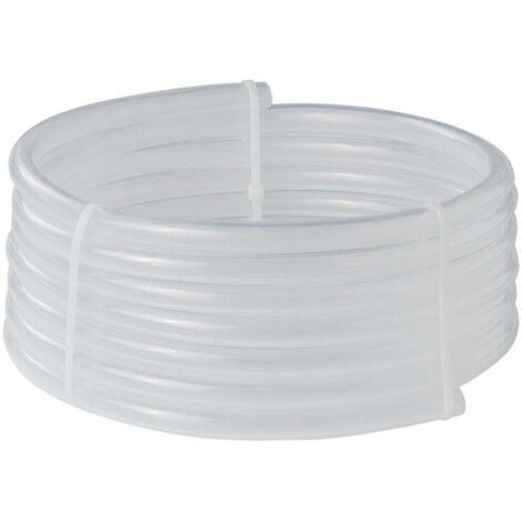 Tuyau d'eau potable transparent 5,00M / 10x15mm (1/4)