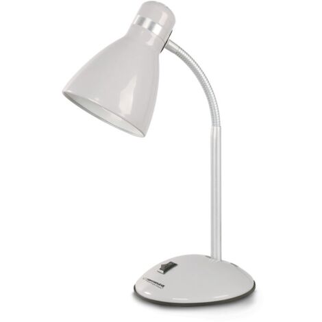 Esperanza desk lamp e27 alkes white