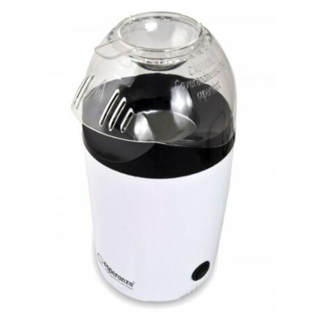Esperanza EKP006 machine à pop-corn Noir, Blanc 0,27 L 2 min 1200 W (1/3)