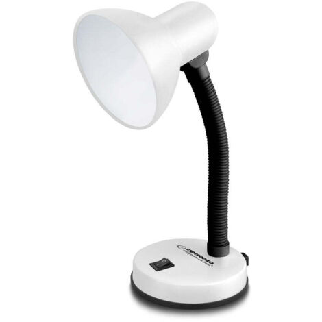 Esperanza Desk Lamp E27 Vega White