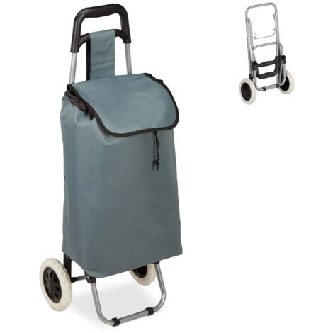 Chariot De Courses Pliable Reisenthel Herringbone - Bleu Foncé, 30L, HK4113 - Neuf