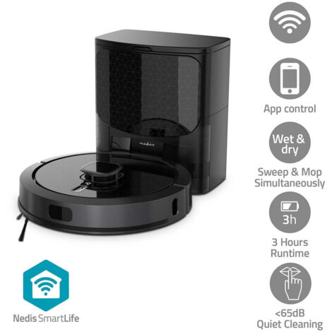 Aspirateur robot avec navigation laser wi fi autonomie de 3 heures (1/5)