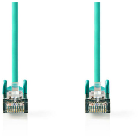 CCGP85121GN30 Nedis Câble RJ45 catégorie 5e SF/UTP 3 m (Vert) - Câble Réseau Cat 5e SF/UTP RJ45 Mâle / RJ45 Mâle - 3 mètres (1/3)