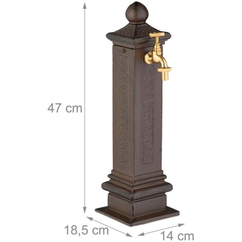 Fontaine Murale Style Antique Palazzo INT – Métal, Style Renaissance Shabby Chic, Neuve