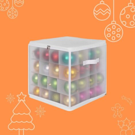 Boite Rangement Deco De Noel LOVE IT STORE IT - Boîte De Rangement Pour Boules De Noël Boite Rangement Boules De Noel