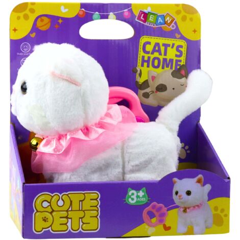 My Fuzzy Friends Winks le chat endormi, jouet interactif, chat qui dort, avec réactions et sons, doux, doux et flexible, pour enfants à partir de 4 ans, célèbre (MYE00111