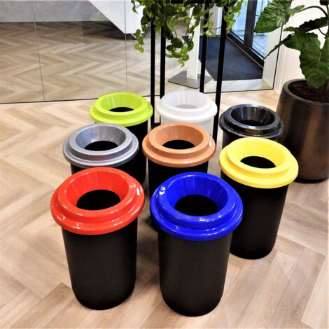 Poubelle EcoPlus 50 Litres Vert - Pour Déchets Organiques, Robuste Et Pratique